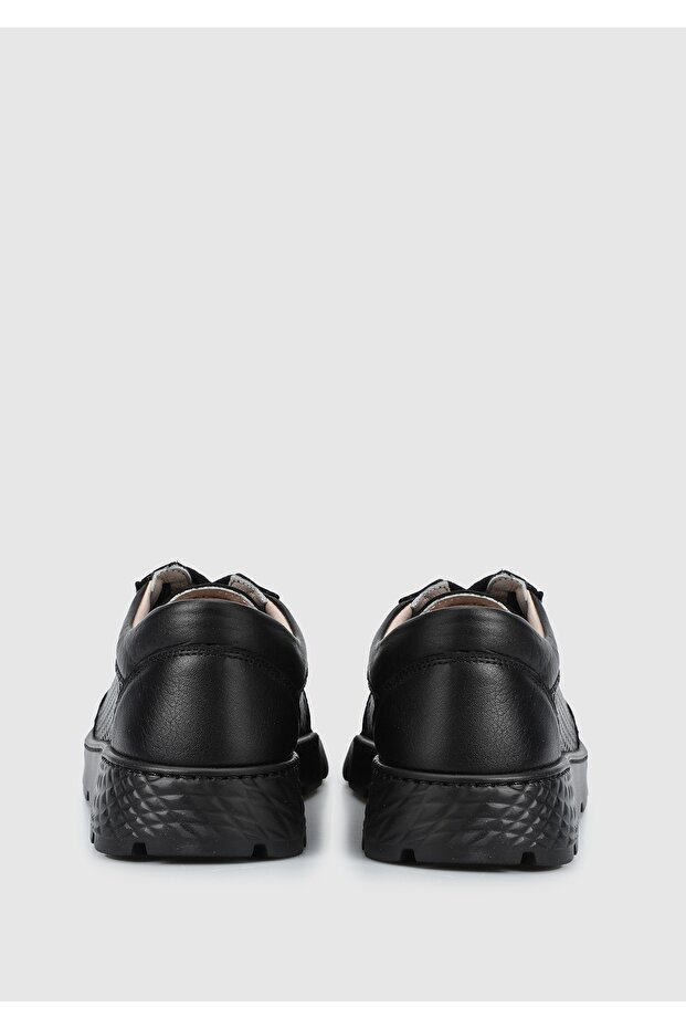 Pantofi de dama din piele neagra - 4