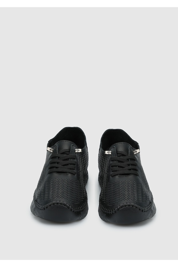 Pantofi de dama din piele neagra - 3