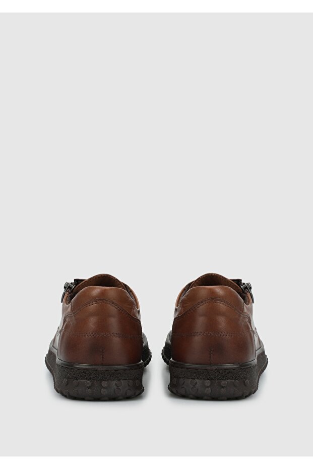 Kahve Deri Kadın Ayakkabı - 4