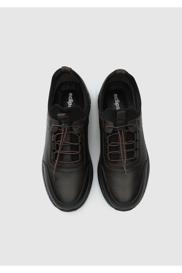 Kahve Deri Erkek Ayakkabı - 5