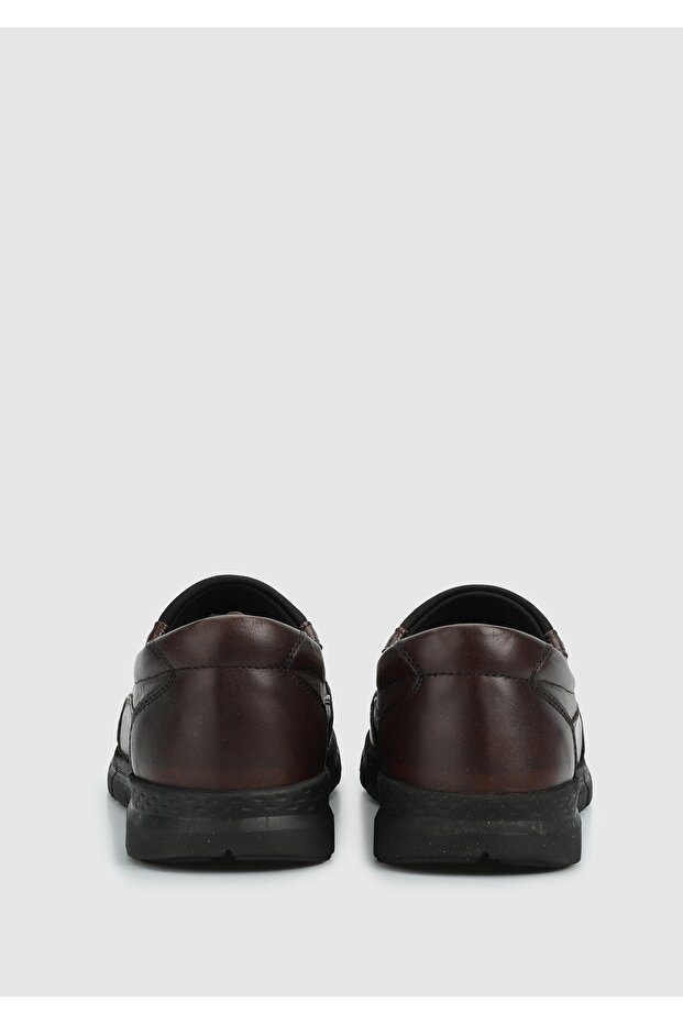 Kahve Deri Kadın Ayakkabı - 4