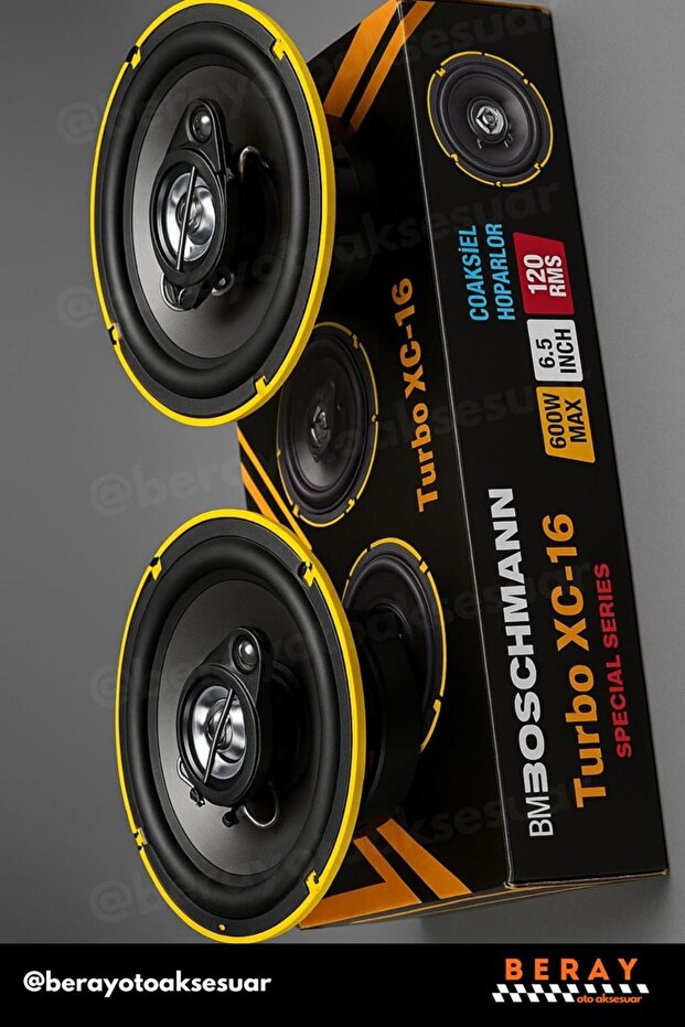 16 Cm Koaksiyel Tweeter’lı Hoparlör – 600 Watt - XC-16 - 2