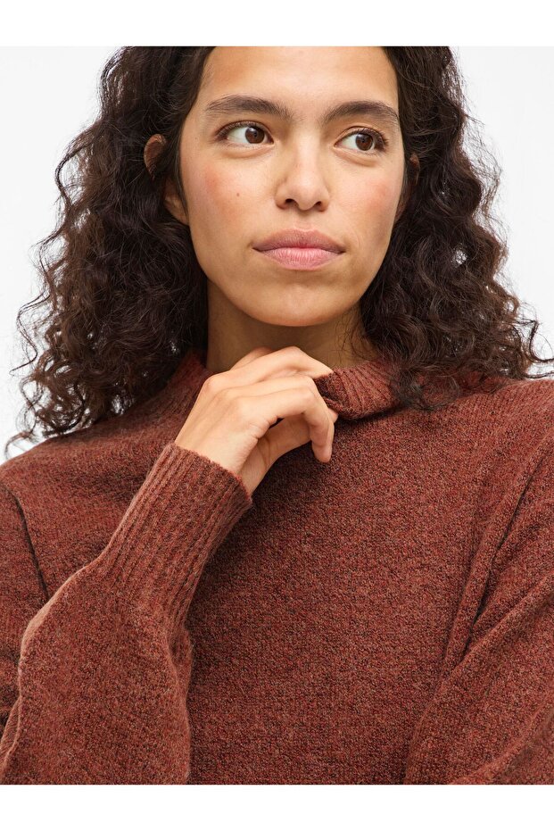 Strickpullover VIHANNA Stehkragen - 6