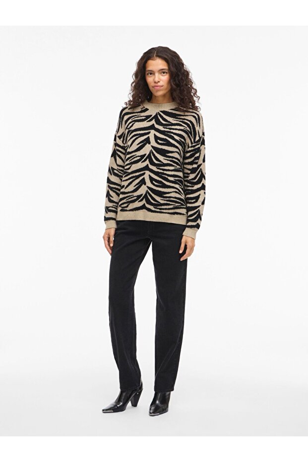 Strickpullover VIFEAMA Jacquard - 5