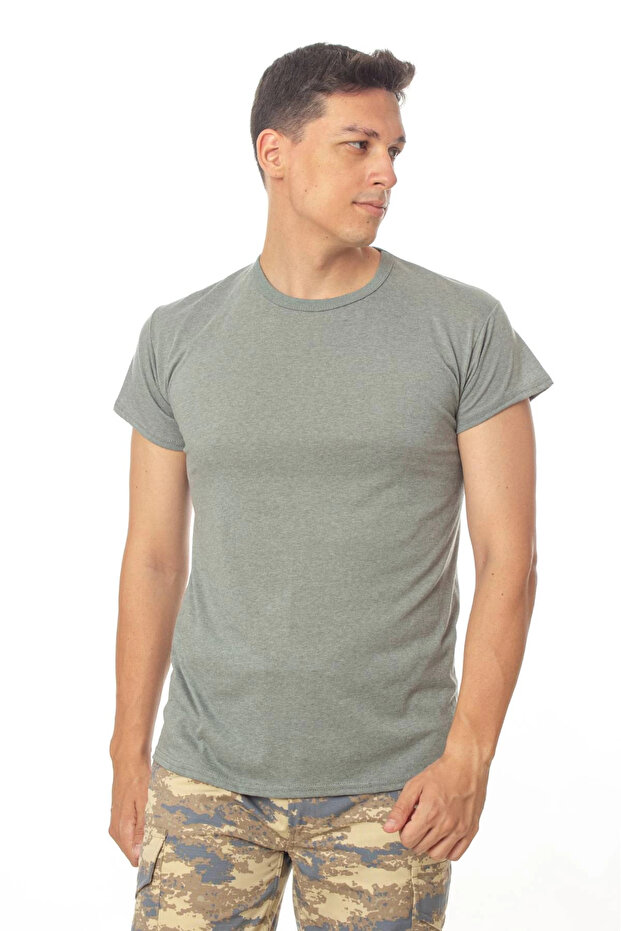 Kutahya Air Force Command Bedelli Basic Training Cotton Gray Undershirt - 4