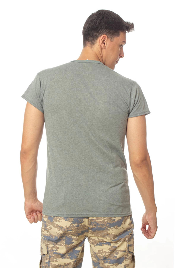 Kutahya Air Force Command Bedelli Basic Training Cotton Gray Undershirt - 6