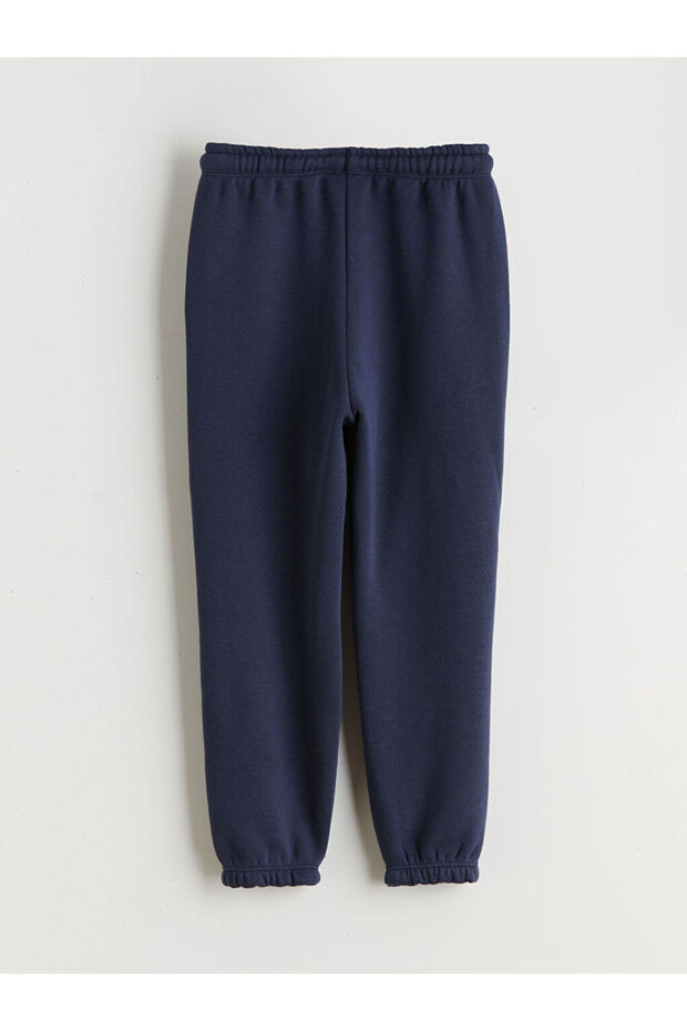 Indigo Beli Lastikli Erkek Çocuk Jogger Eşofman Altı - 2