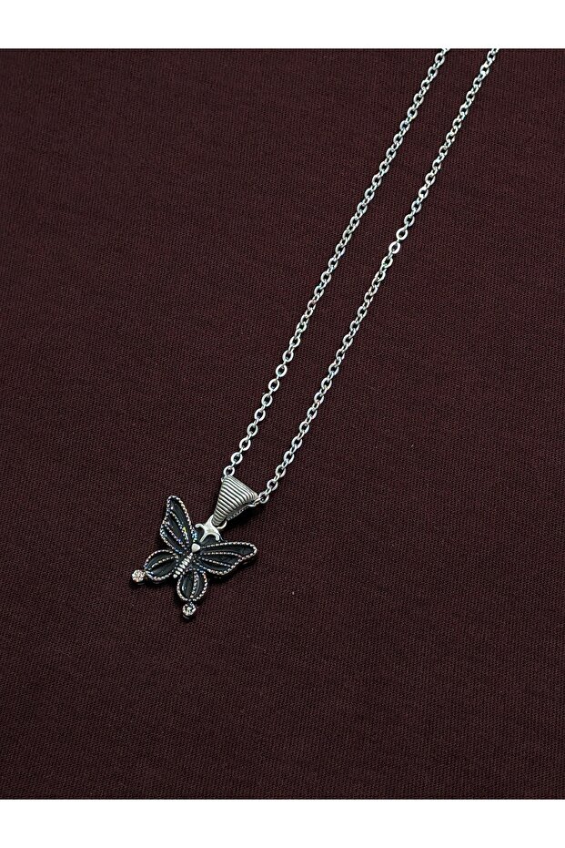 Handcrafted Stainless Steel Chain Women's Necklace