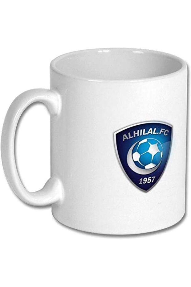 كوب سيراميك بشعار نادي الهلال السعودي
