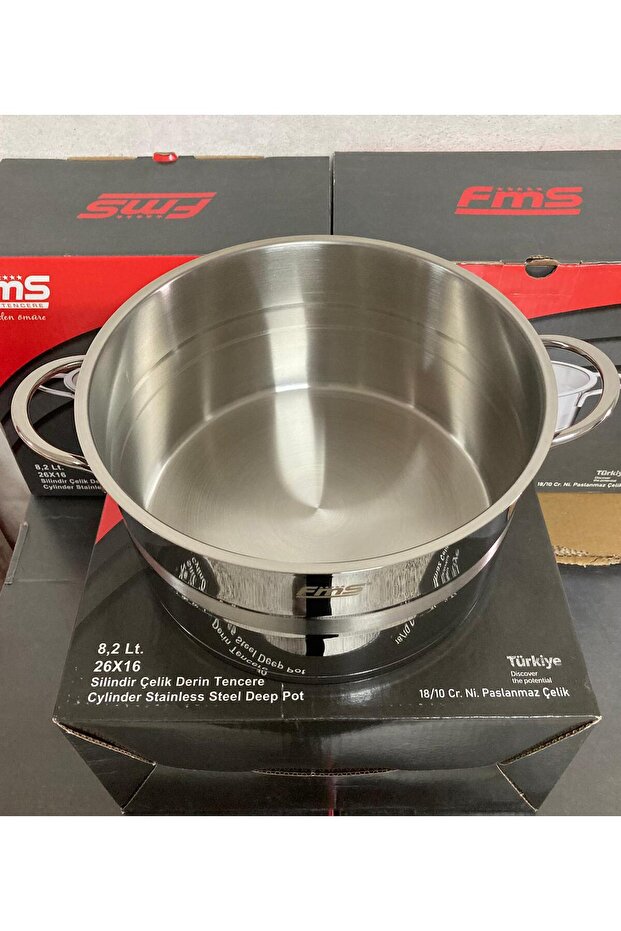 Silindir Derin Tencere 26 CM - 2