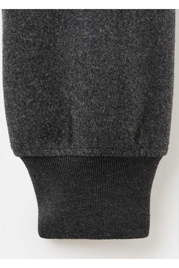 Regular kesim fermuarlı ceket - 8