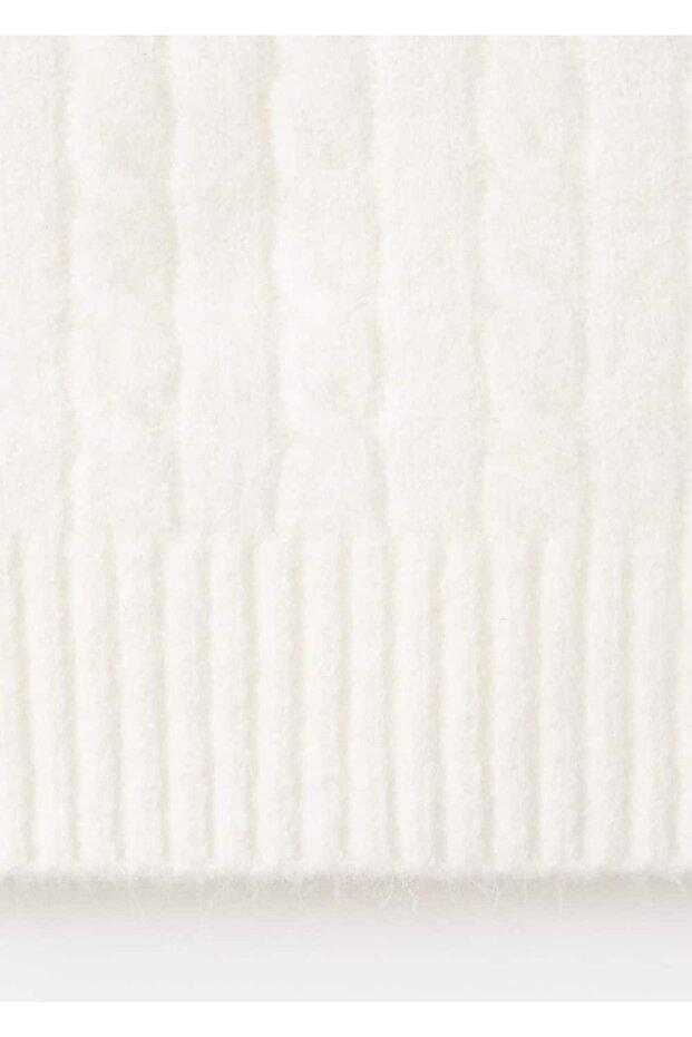 Kısa kollu triko kazak - 5