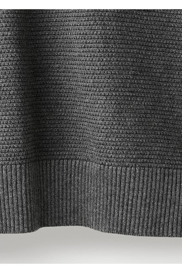 Kalıplı perkins yaka kazak - 6