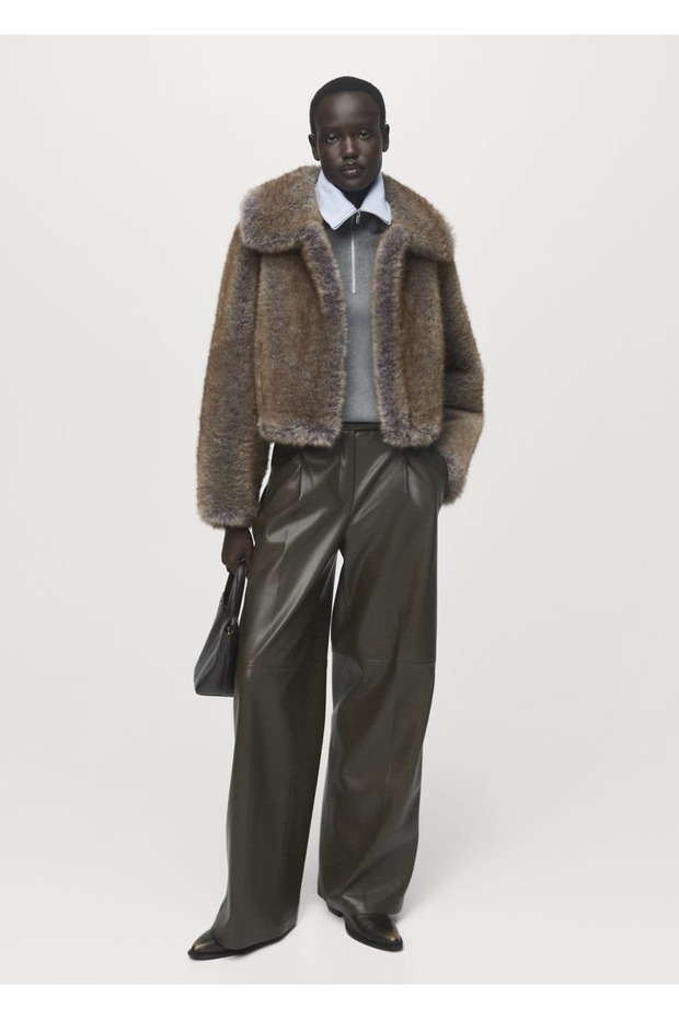 Fermuarlı boğazlı kazak - 2