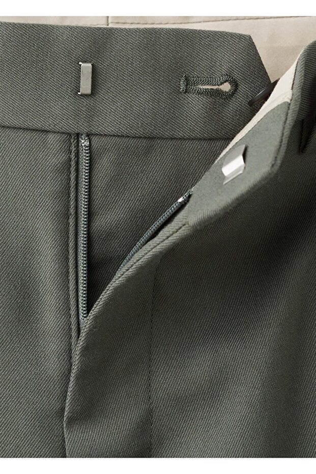 Regular kesim pensli pantolon - 5