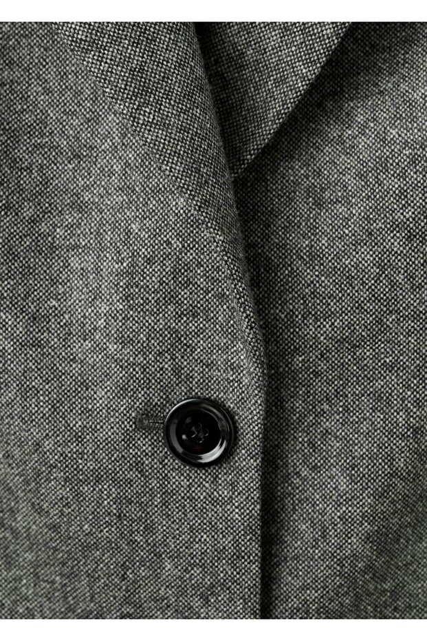 Kırçıllı yün blazer ceket - 8