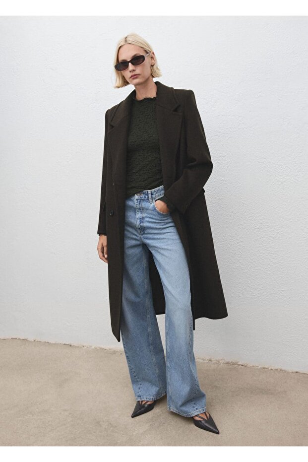 Dokuma krep bluz - 2