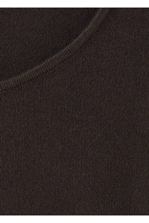 Dünner Strickpullover - 7