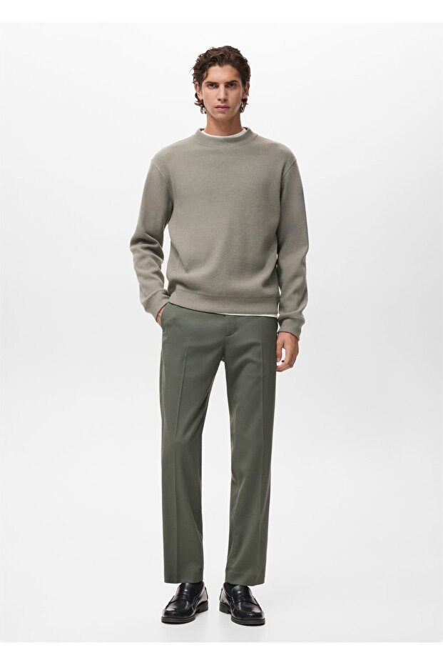 Regular kesim pensli pantolon - 2