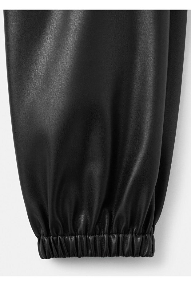 Polyester jogger pantolon - 6