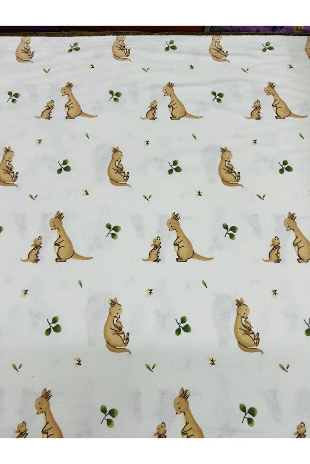 قماش الفلانيل الكانجارو - 1