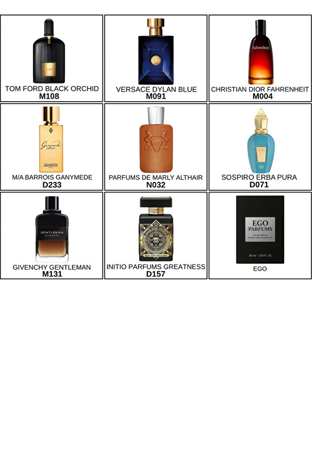 N032 - Ego 50 ml ( PARFUMS DE MARLİ ) Nişh Kalite Erkek Parfüm - 5