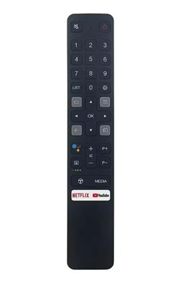 جهاز تحكم عن بعد لأجهزة التلفاز TCL Smart، LCD، LED، أسود - 1