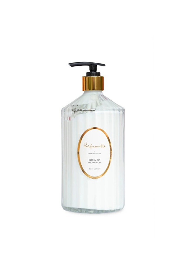 Sakura Blossom Hand and Body Lotion 600 ml Glass Bottle