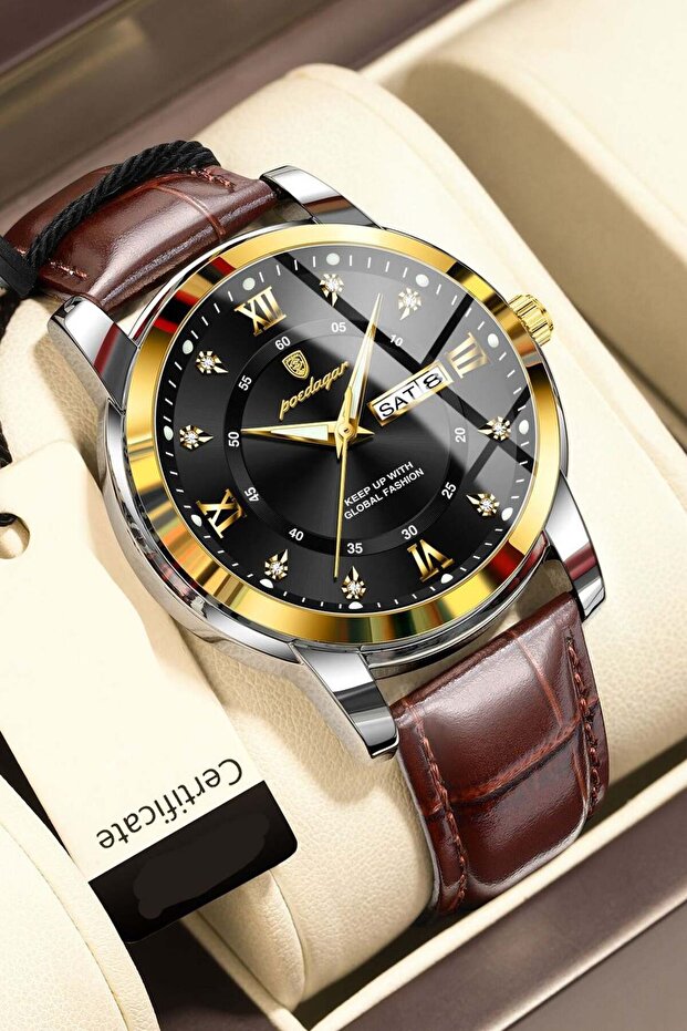 Man Watch, Waterproof Luminous Men's Watch Quartz