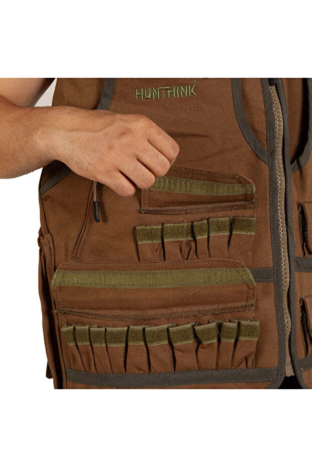 Camel Avcı Yelek - 6