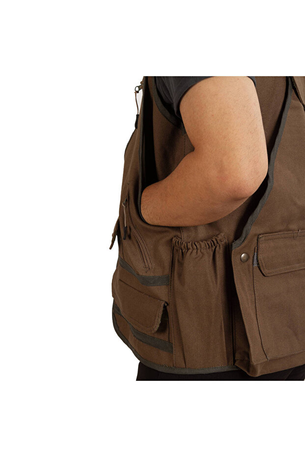 Camel Avcı Yelek - 2