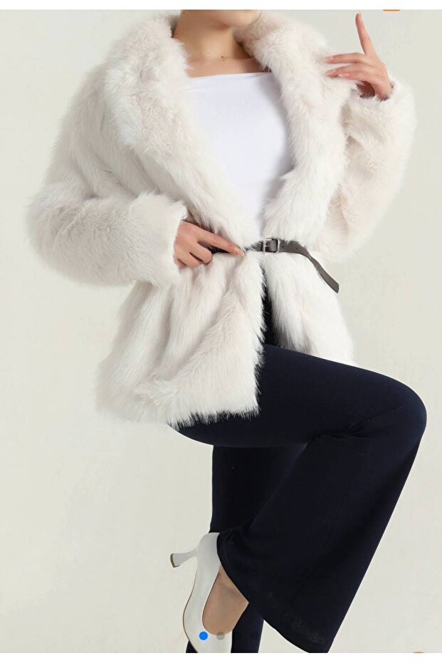Luxury Faux Long Fur Coat
