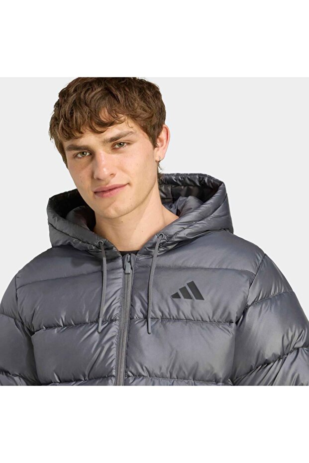 Essentials Climawarm Erkek Gri Mont (JM8399) - 5