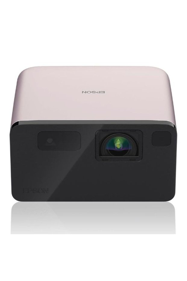 EF-21 Mini Smart Laser Projector | Full HD | 1000 Lumens | 150 Inch Display with HDR | Rose