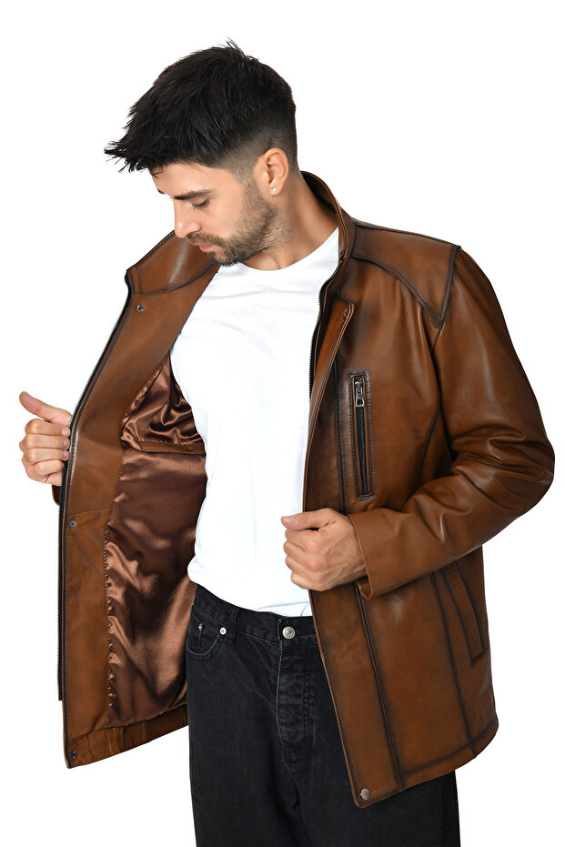 Men's Leather Jacket 3525 - 7