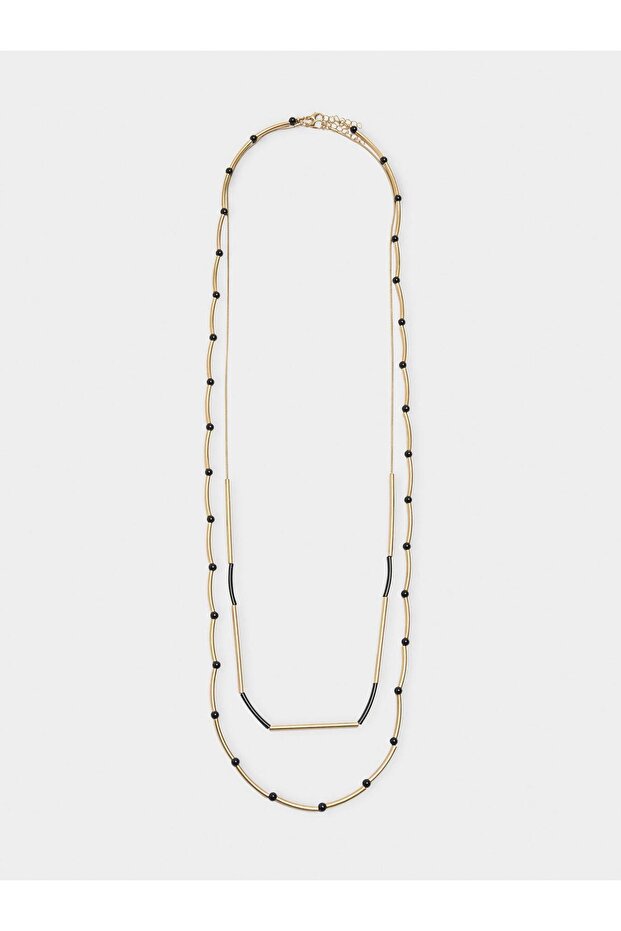 Resin Boncuklu Kolye - 1