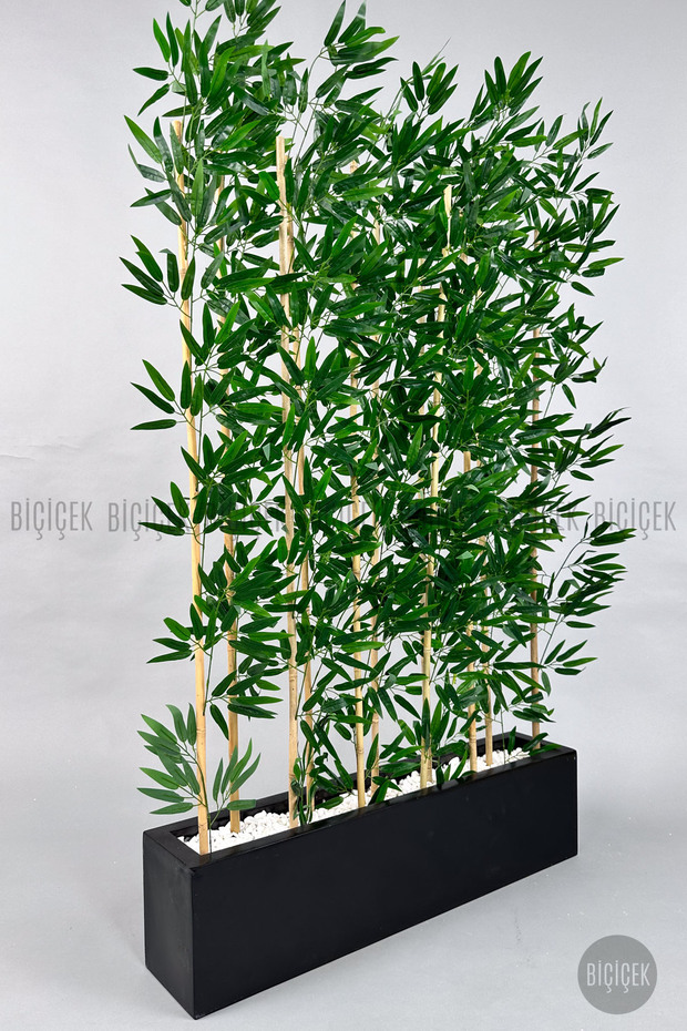 Bambu Separator 170 cm 10 dallı Yoğun Yapraklı - 6