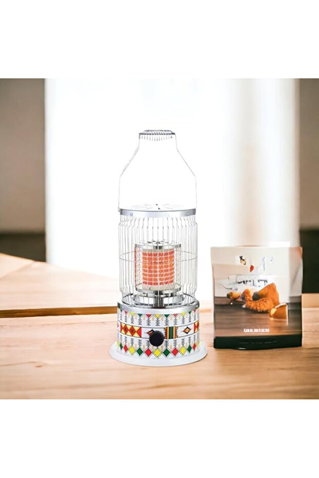 2000W energy-saving ceramic indoor electric heater with a modern and elegant design in white - 5