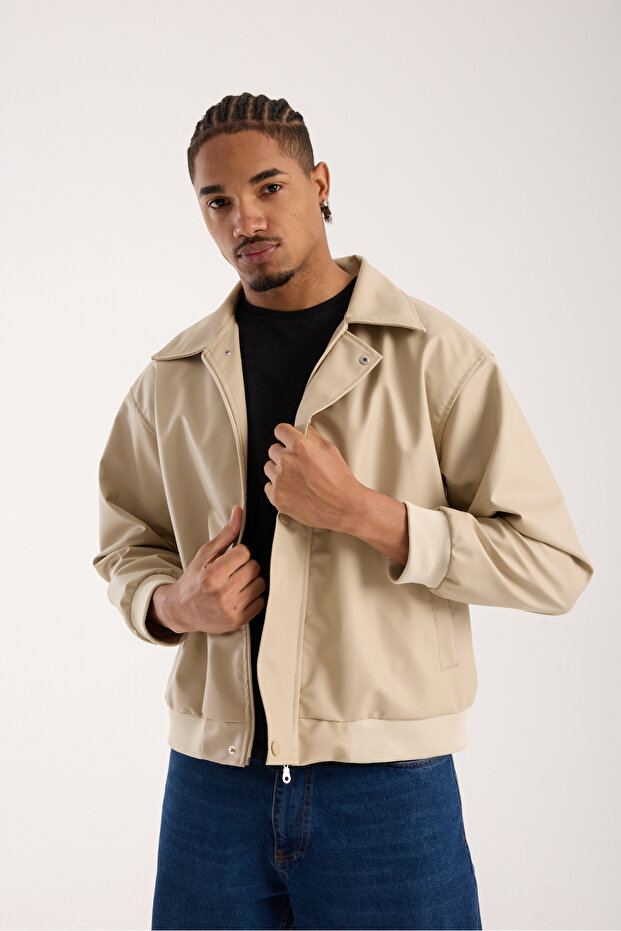 سترة جلدية مزينة بالدبابيس - 2