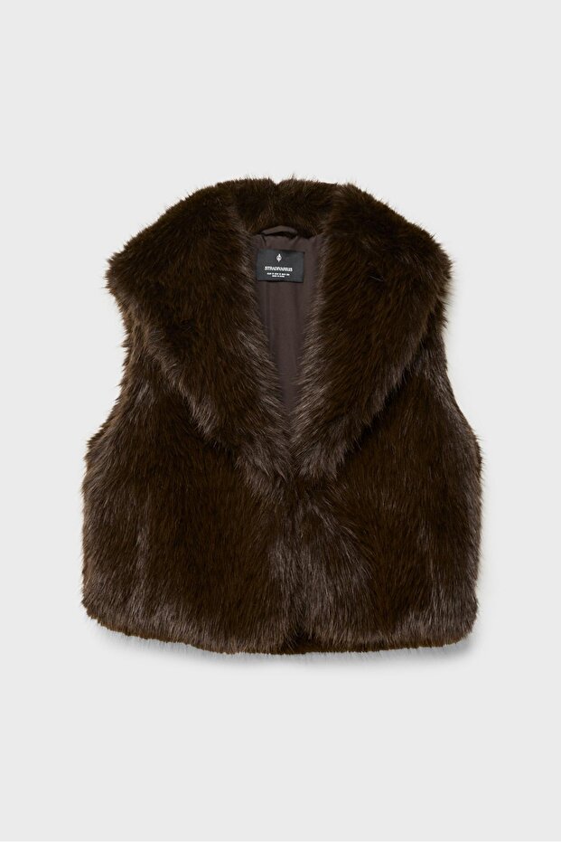 Suni kürk yelek - 5