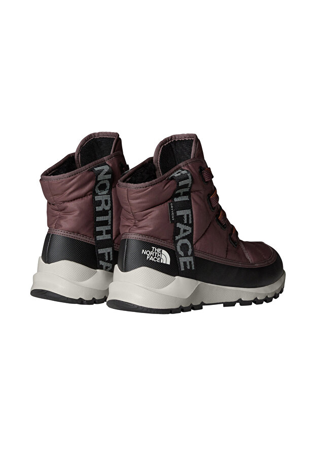 W Thermoball Lace Up Luxe Wp Kadın Kar Botu NF0A817WC9R1 Gri - 5