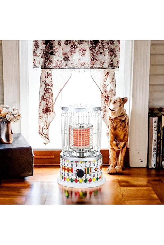 2000W energy-saving ceramic indoor electric heater with a modern and elegant design in white - 7