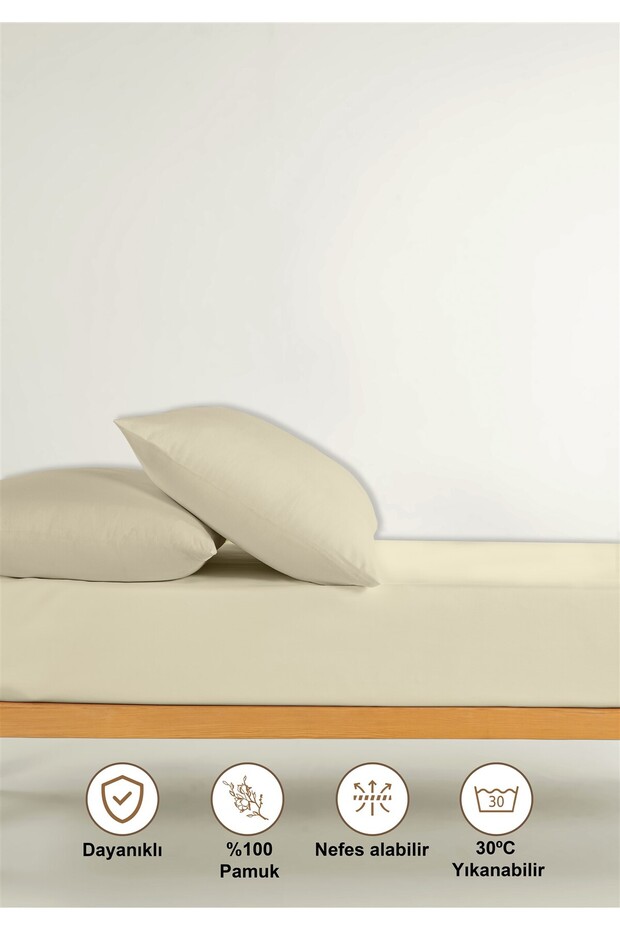 Set de cearșafuri elastice Siena Ranforce 100% bumbac - 4