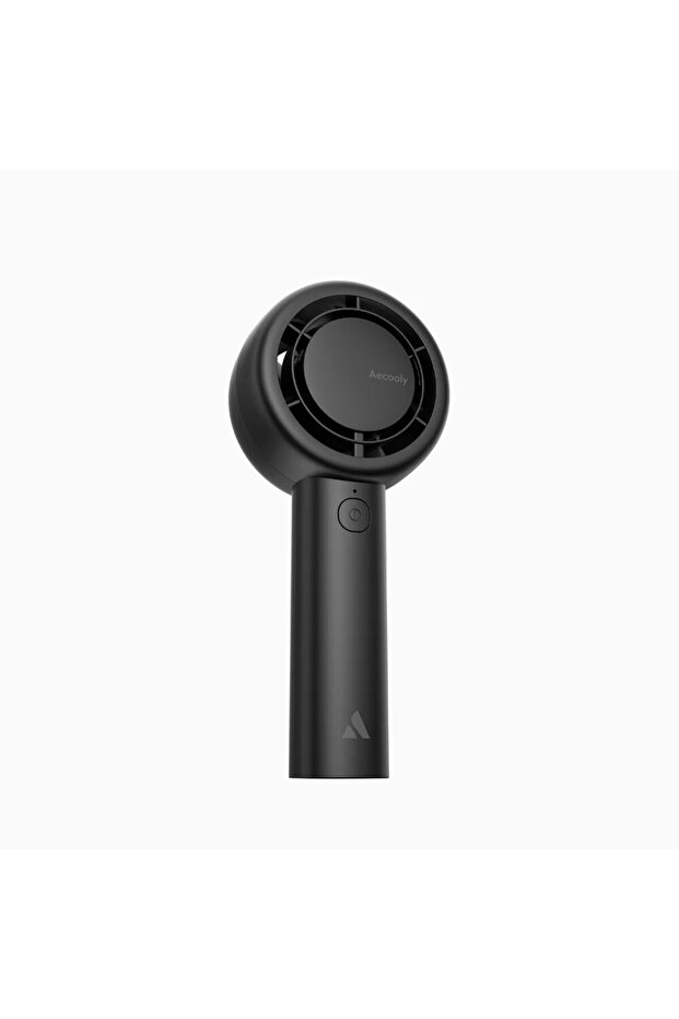 HALO 01 Portable Rechargeable Handheld Fan, 6000RPM, 3000mAh, Black, PB01-BK