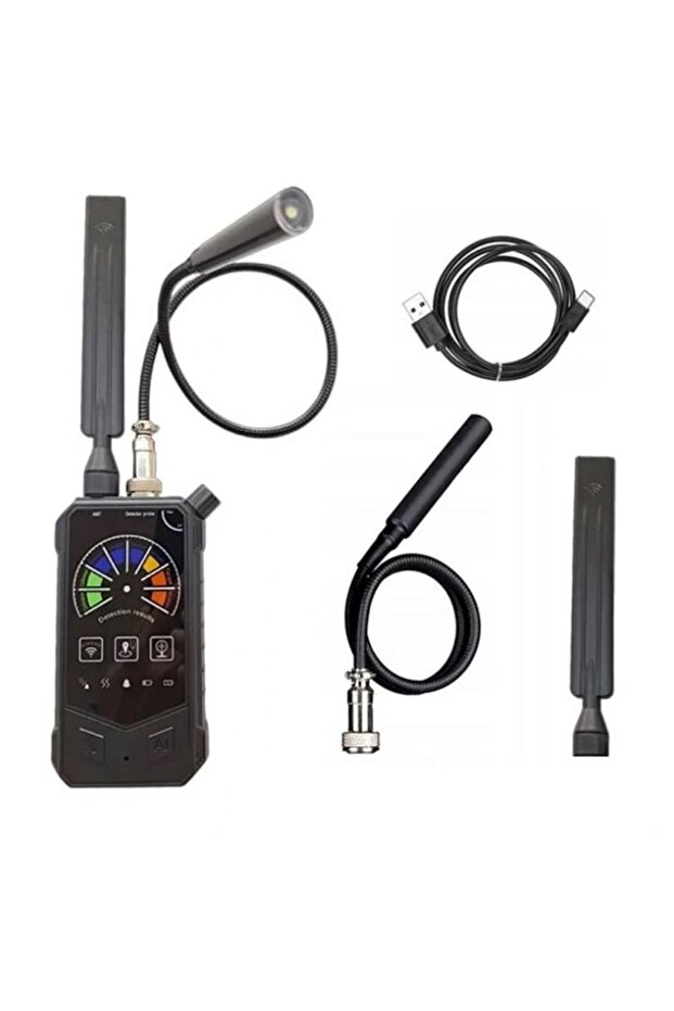 3-in-1 Anti-Spy Detector DE012 – hidden cameras, RF signals and GPS with magnet - 6