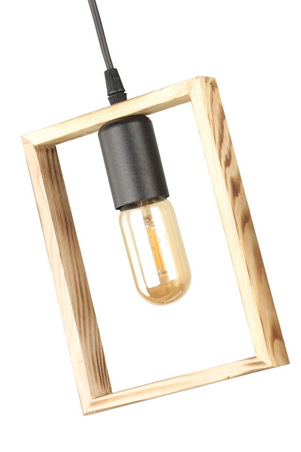 Formen 2.Li Ahşap Avize - 3