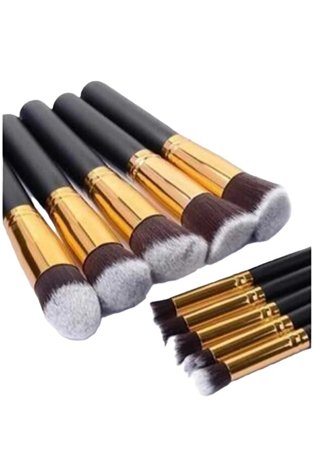 مجموعة من 10 فرش مكياج - 1