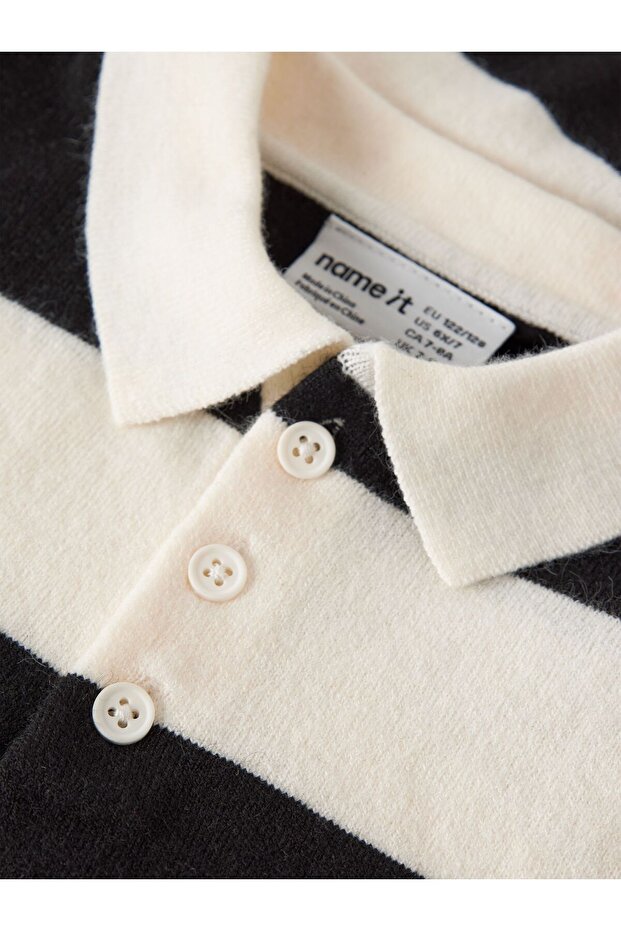 Poloshirt Streifen - 4