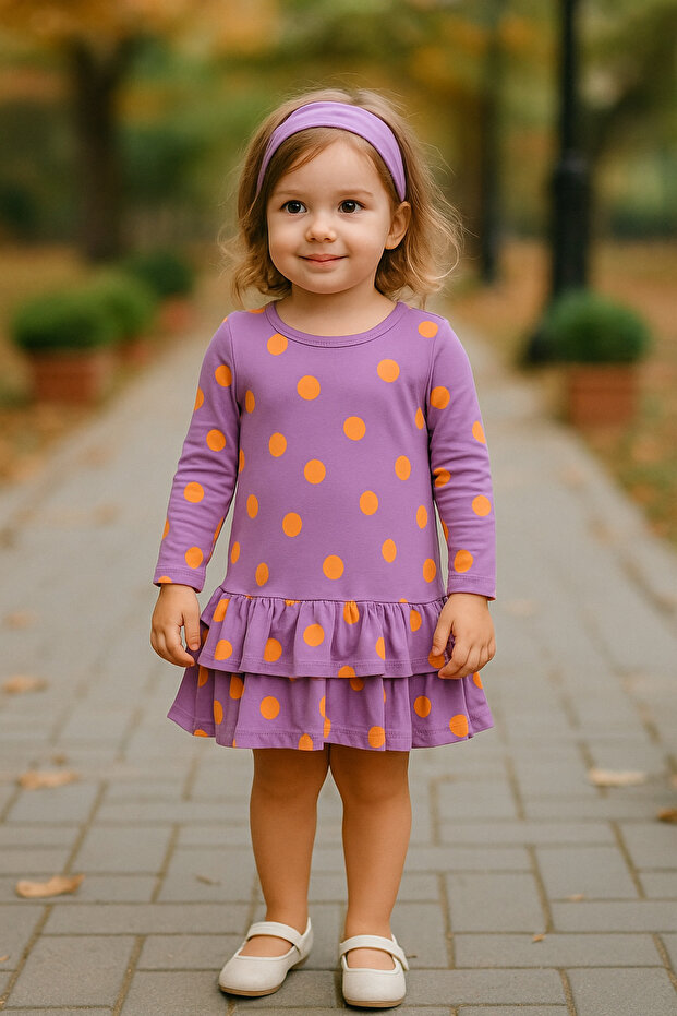 Girl Child 2-3-4-5 Years Old Soft Basic Dress