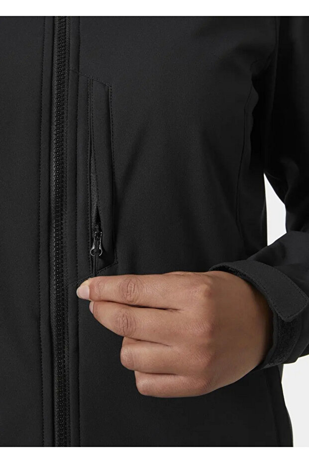 geacă de damă PARAMOUNT CU GLUGĂ SOFTSHELL JACKET neagră - M - 3